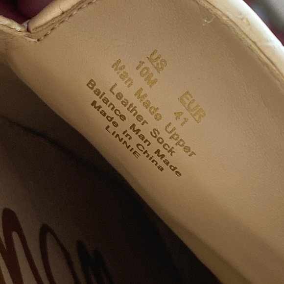 Sam Edelman Linnie Croc-Embossed Leather Bit Mules in Eggshell - Picture 8 of 10